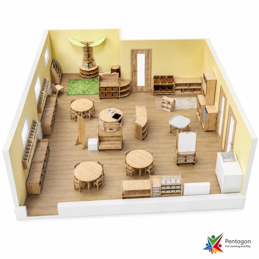 Sticker graphic representing Millhouse Complete Foundation Classroom — 3–5 Years